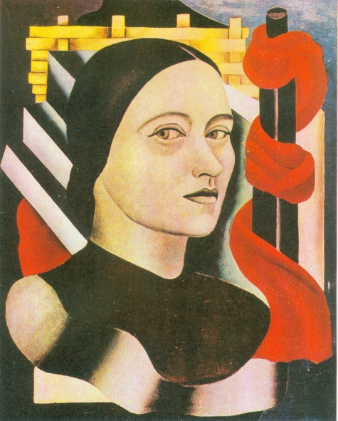 Автопортрет. Источник иллюстрации: Рассказывает Надя Леже : повесть : / Л. Дубенская. – Минск, 1983. – 5-я с. вклейки между с. 224–225.