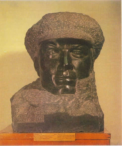 С.М. Вакар "Партрэт Героя Савецкага Саюза М. Кедышкі" (1967). Крыніца ілюстрацыі: Сяргей Міхайлавіч Вакар: [Фотаальбом] / фота В. А. Бараноўскага. – Мінск, 1980. – С. 6.