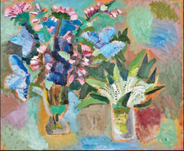 З.В. Литвинова "Цветы". Источник иллюстрации: Советская Белоруссия. – 2010. – 21 октября (№ 201). – С. 10.