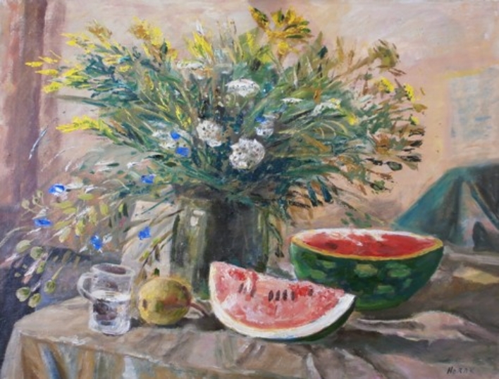 В.Л. Новак "Август" (2010). Источник иллюстрации: http://bel-art.by/pic3694.php