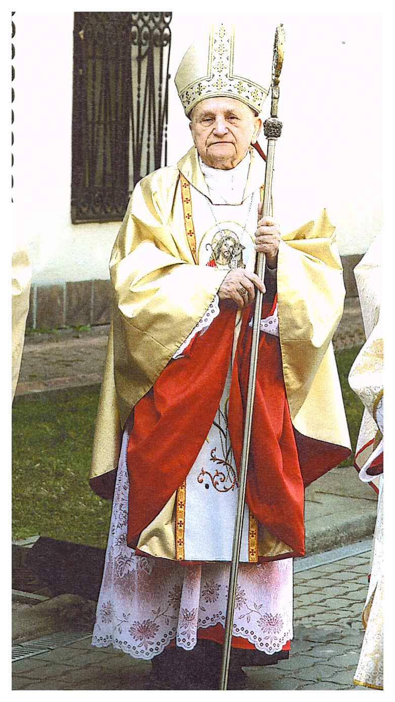 Крыніца ілюстрацыі: Служыў Богу і людзям = Deo et hominibus serviebat = Słuźył Bogu i ludziom : арцыбіскуп Казімір Свёнтэк, першы кардынал у Беларусі (1914―2011) / [падрыхтавалі: С. Паўліна, С. Грыгель ; фота: С. Грыгель і інш.]. – Мінск : Про Хрысто, 2014. — 84 с.