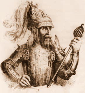 Крыніца ілюстрацыі: Энцыклапедыя гісторыі Беларусі : у 6 т. – Мінск, 1993. – Т. 1. – С. 105.