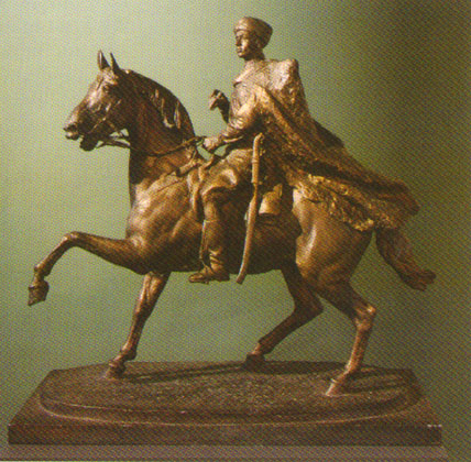 Герой Советского Союза Л.М. Доватор (1979). Источник иллюстрации: http://www.warmuseum.by/ 