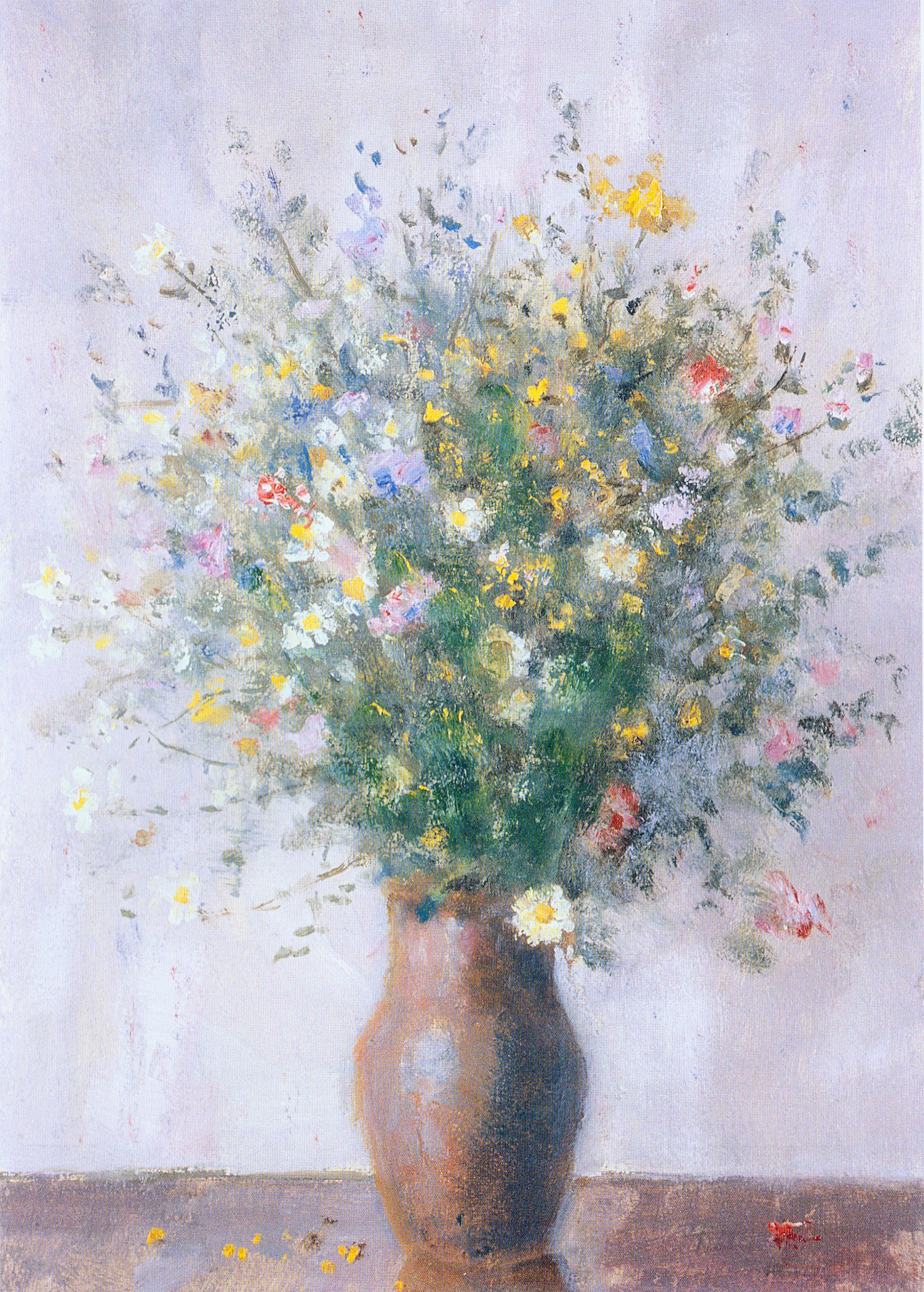 Кветкі палявыя (2000). Крыніца ілюстрацыі: Іван Рэй = Ivan Rey : [жывапіс : альбом / Бел. саюз мастакоў ; аўт. тэкста і склад. Г. А. Фатыхава]. – Мінск, 2001. – С. 9.