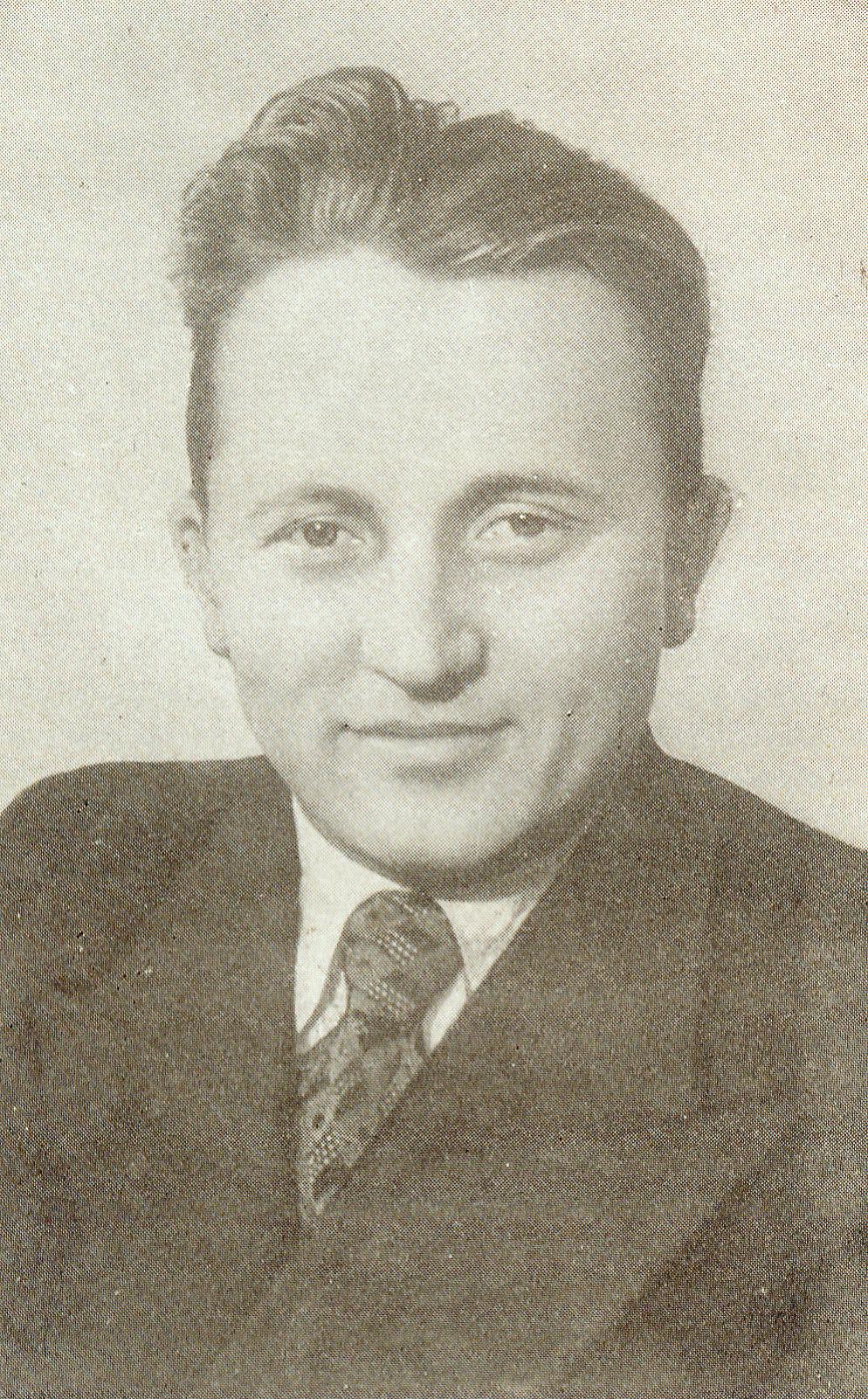 Іван Шамякін (1950). Крыніца ілюстрацыі: Апавяданні / Іван Шамякін. – Мінск : Вучпедвыд БССР, 1952. – Франтыспіс.