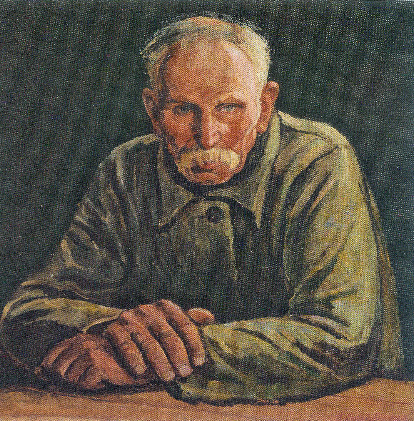 Падарожны (1949). Крыніца ілюстрацыі: Пётра Сергіевіч = Пётра Сергиевич = Piotra Siergijevich : [альбом / аўтар тэксту і складальнік Н. М. Усава ; пераклад на англійскую мову К. Г. Анціпава]. – Мінск, 2020. – С. 56.