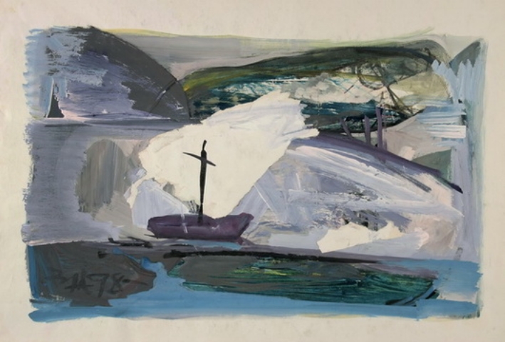 В. Акулов. "Осень на Березине" (1993). Источник иллюстрации: http://www.museum-rus.ru/EventIdId.htm?UrlRid=800&UrlGid=447