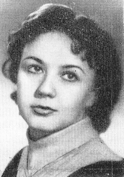 Галіна Маркіна. Крыніца ілюстрацыі: Беларускі дзяржаўны драматычны тэатр імя Якуба Коласа, 1926–1966 / [склаў Б. М. Фрэйдкін]. – Мінск, 1966. – С. 28.