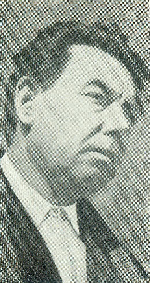 Анатоль Астрэйка (1960-я гг.). Крыніца ілюстрацыі: Сэрца насцеж : вершы / Анатоль Астрэйка. – Мінск : Беларусь, 1965. – Форзац.