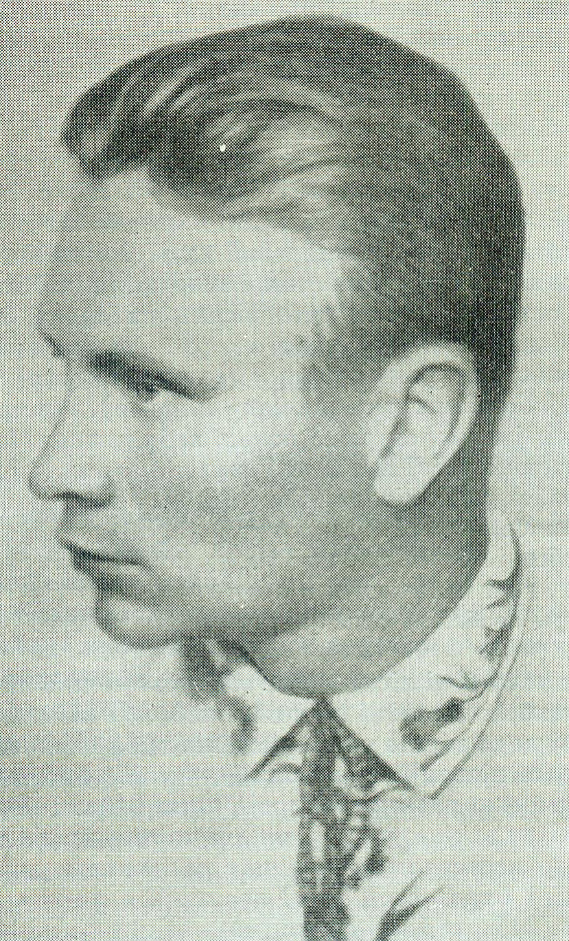 Максім Танк (1936). Крыніца ілюстрацыі: Па слядах паэтычнай легенды / Сцяпан Александровіч. – Мінск, 1965. – С. 87.