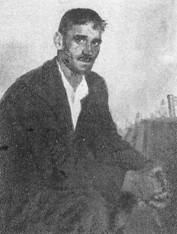 Тахтай Иван – бригадир совхоза "Целинный" Кокчетавской области. Источник иллюстрации: Марк Клионский. Лев Народицкий. Петр Розин : [каталог выставки / выставка «Месяц у тружеников земли». – Москва, 1963]. – С. [9]. 