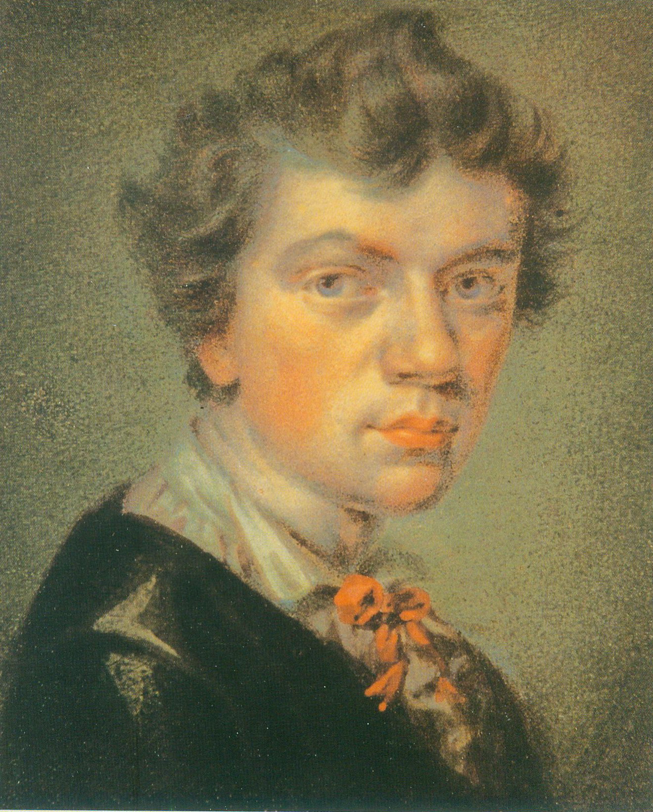 Аўтапартрэт (1820). Крыніца ілюстрацыі: Валенцій Ваньковіч = Валентий Ванькович = Valenty Vankovich : [альбом / аўтар тэксту і складальнік Н. В. Сычова]. – 2-е выд. – Мінск, 2012. – С. [1].