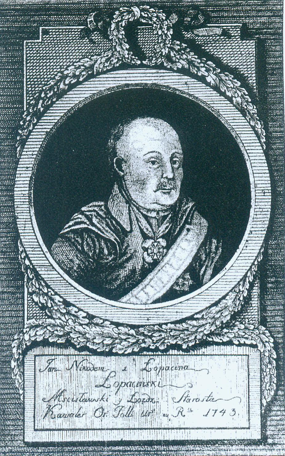 Лапацінскі Ян Нікадзім, сын Мікалая Тадэвуша