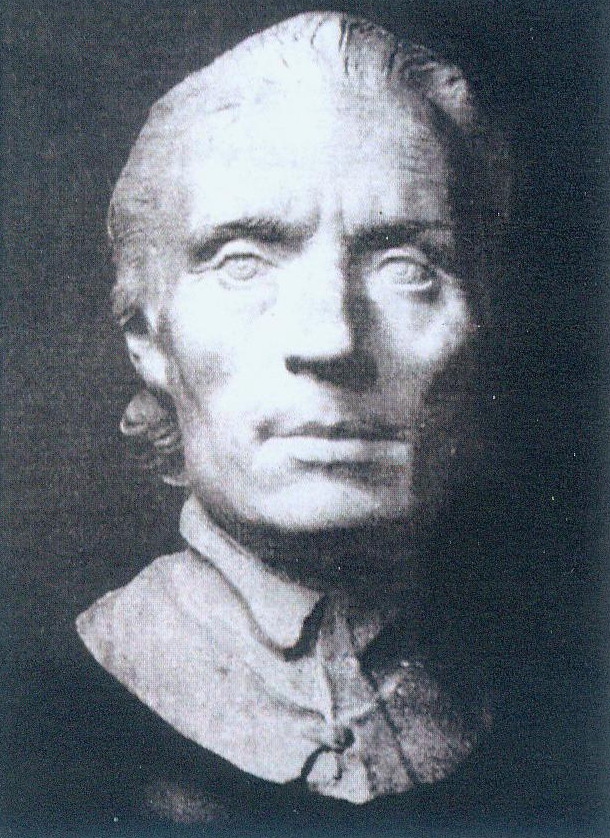 Бюст Марціна Пачобута (1830). Крыніца ілюстрацыі: Прафесар скульптуры з Вялікіх Эйсмантаў : біяграфічны нарыс / Андрэй Втарушын ; Бераставіцкая раённая бібіліятэка ім. В. М. Кавалеўскага. – Вялікая Бераставіца, 2015. – С. 6.