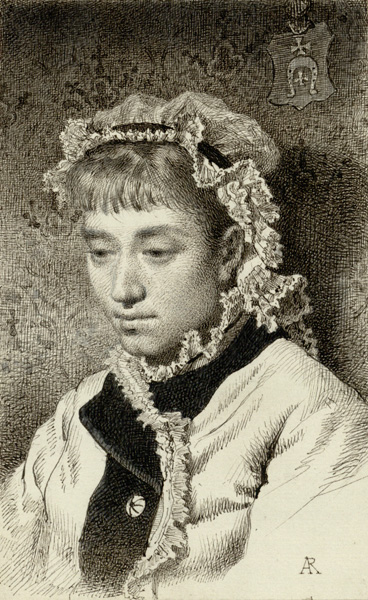 Партрэт жонкі Ванды з Сулістроўскіх. Крыніца ілюстрацыі: Мастакі з дынастыі Ромераў : жыццё і творчасць, родзічы і сябры / Іван Драўніцкі. – Паставы, 2013. – С. 23.