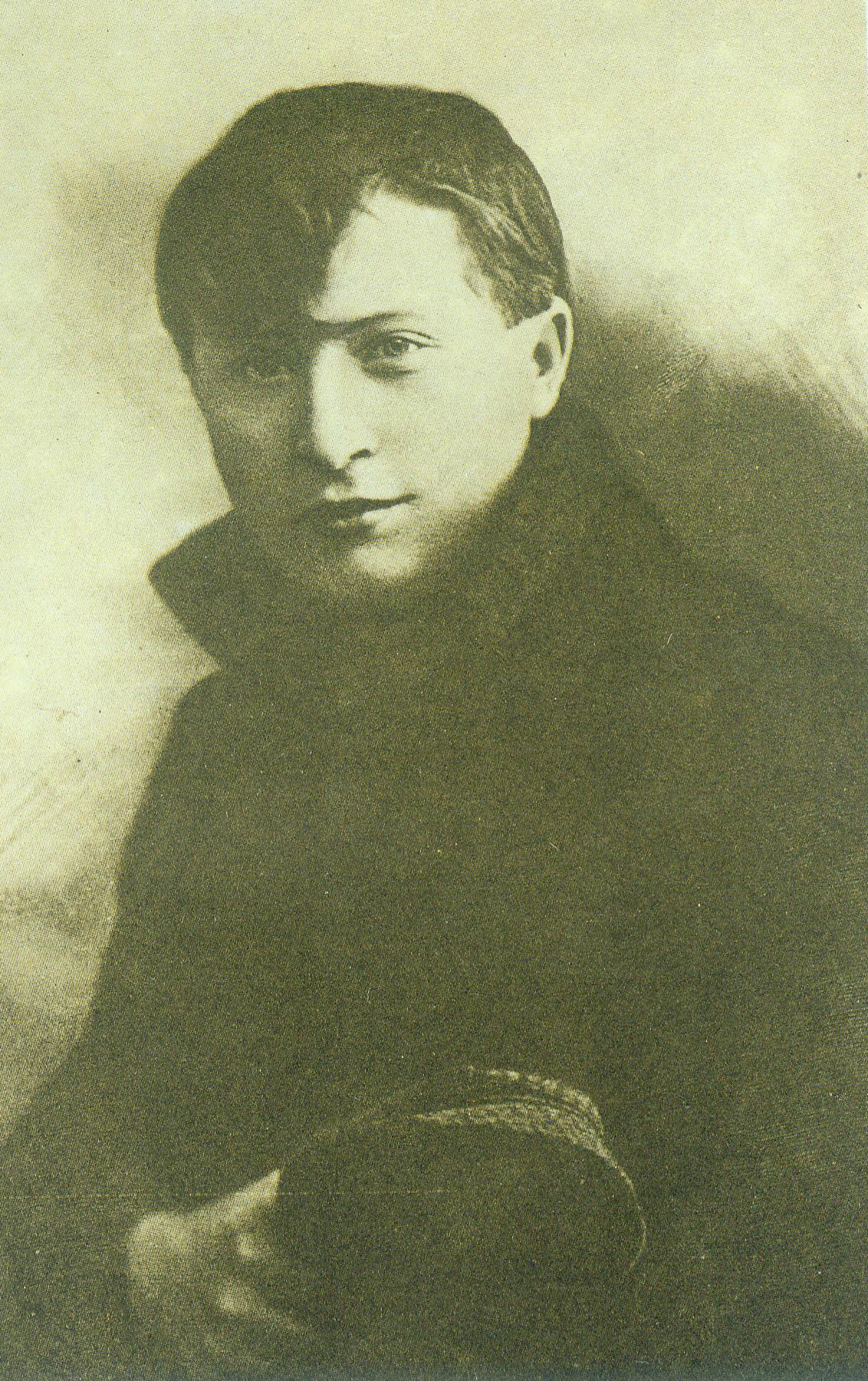 Язэп Пушча (1923). Крыніца ілюстрацыі: Збор твораў : у 2 т. / Язэп Пушча ; рэдкалегія: С. А. Андраюк [і інш.]. – Мінск, 1993–1994. – Т. 1 : Вершы. Паэмы. Артыкулы, 1922–1930 / рэдактар тома Р. І. Барадулін ; уступны артыкул, укладанне, падрыхтоўка тэкстаў і каментарыі Л. М. Мазанік. – С. 1 уклейкі паміж с. 128–129.