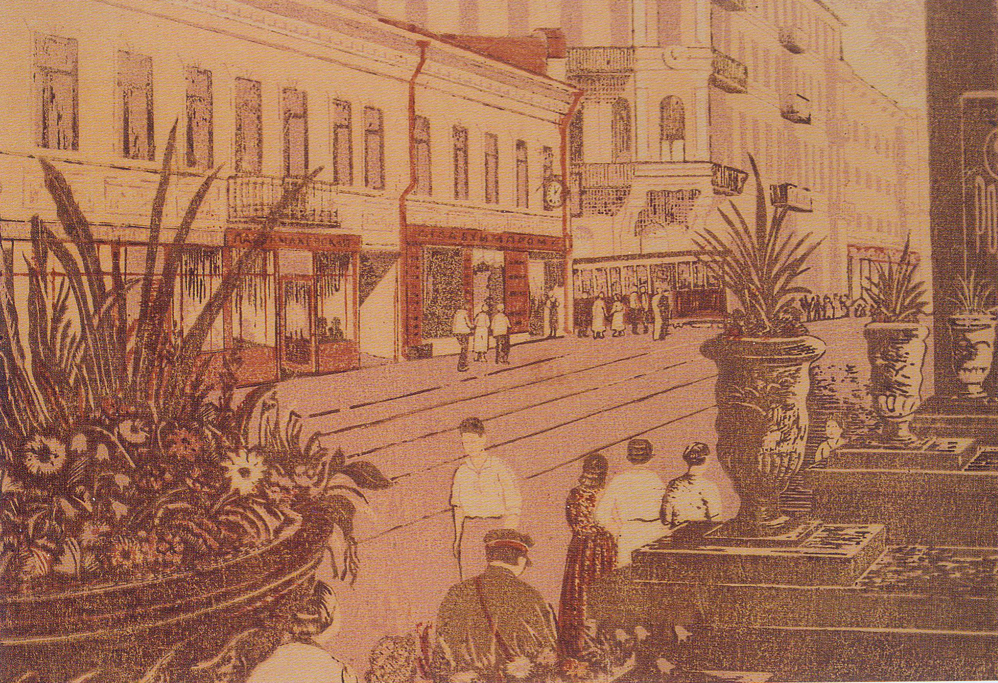 Савецкая вуліца (1940). Крыніца ілюстрацыі: Мой Мінск [Выяўленчы матэрыял] : альбом / Анатоль Мікалаевіч Тычына ; [тэкст, укладанне: Л. Дз. Налівайка ; навуковы рэдактар: Н. М. Усава]. – Мінск, 2008. – С. 20.