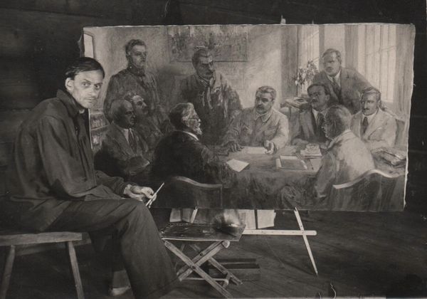 Ф.А.Фогт каля ўласнага твора (1930). Крыніца ілюстрацыі: https://zviazda.by/be/news/20170421/1492787959-perspektyva-naycikaveyshy-zakon