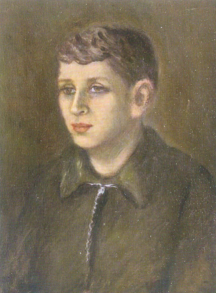 Партрэт унука Аляксандра (1948). Крыніца ілюстрацыі: Мастацтва. – 2021. – № 9. – С. 13.