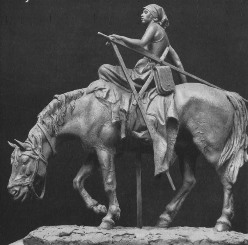 Возвращение с работы (1957). Источник иллюстрации: Алексей Константинович Глебов / П. Никифоров. – Москва, 1960. – С. 47.