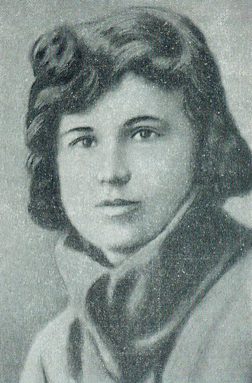 Вера Хоружая (1924). Источник иллюстрации: Жизнь, отданная борьбе : [сб. воспоминаний о В. З. Хоружей / сост.: Н. А. Селедиевская и др.] – Минск, 1975. – С. 5 вклейки между с. 96–97.