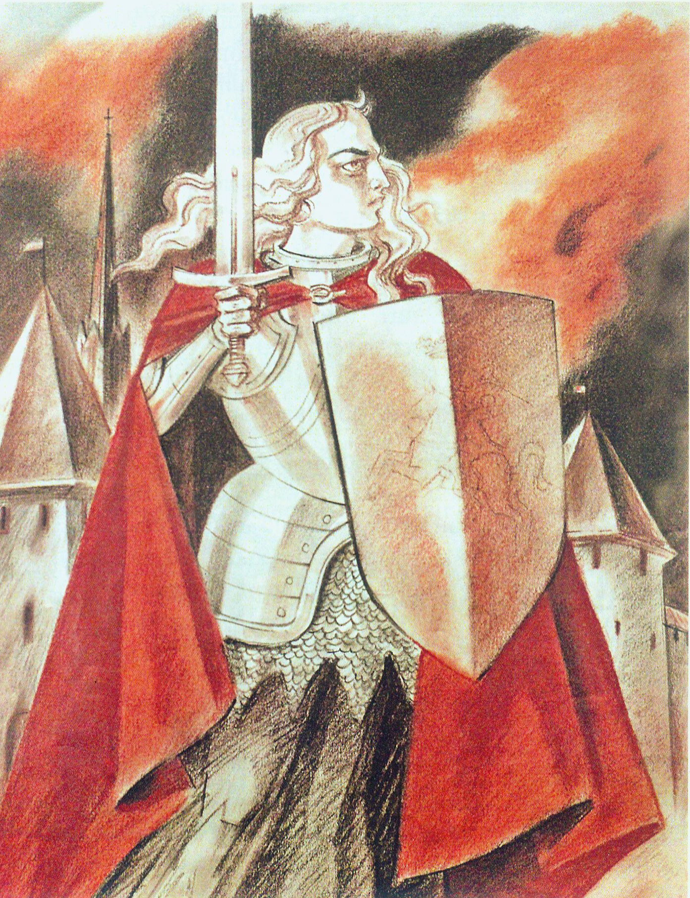 Анастасия Слуцкая. Источник иллюстрации: Княгиня слуцкая Анастасия : отважная защитница / [И. А. Войтик]. – Минск, 2020. – С. 20.