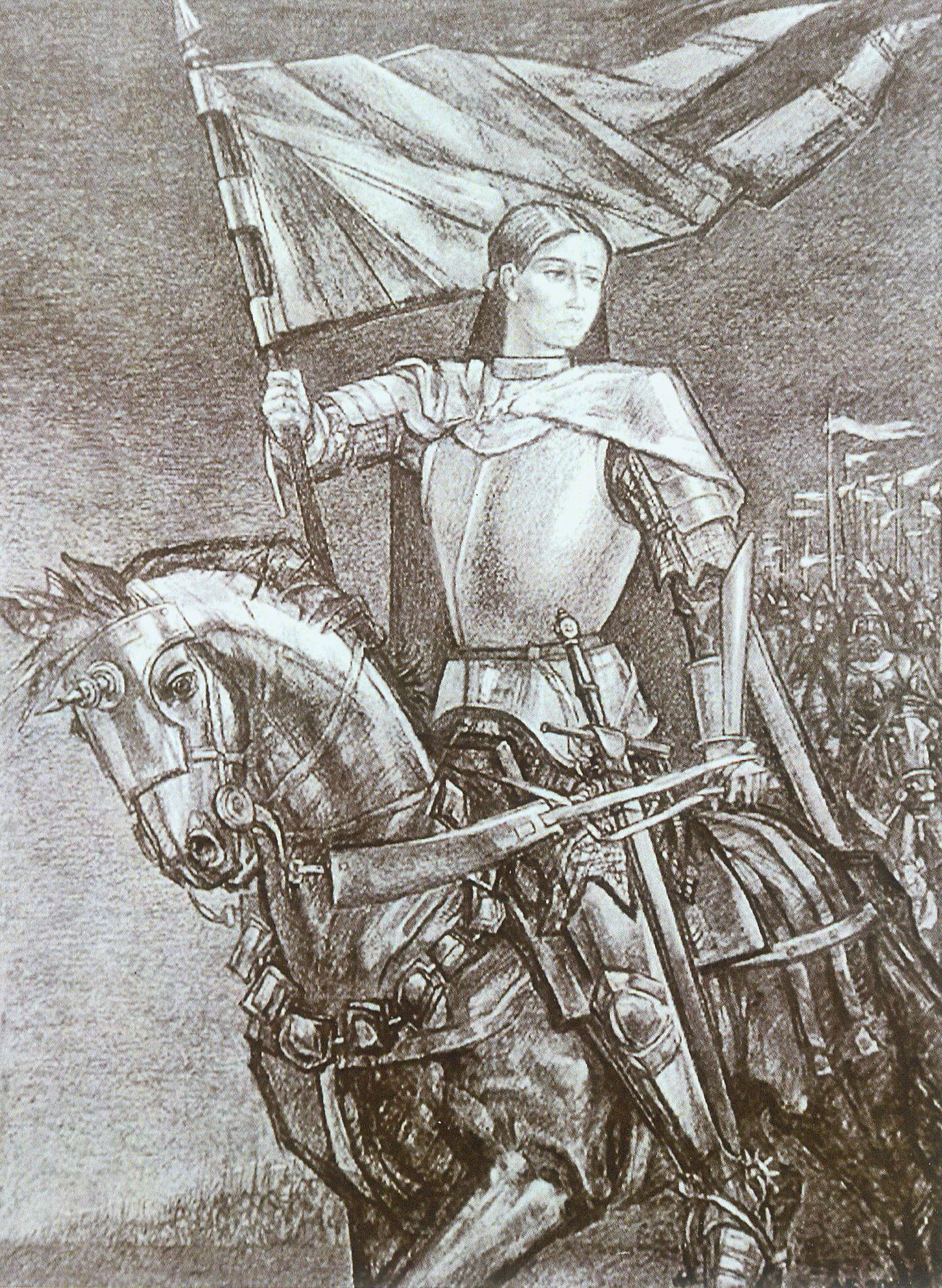 Анастасия Слуцкая. Источник иллюстрации: Княгиня слуцкая Анастасия : отважная защитница / [И. А. Войтик]. – Минск, 2020. – С. 24.