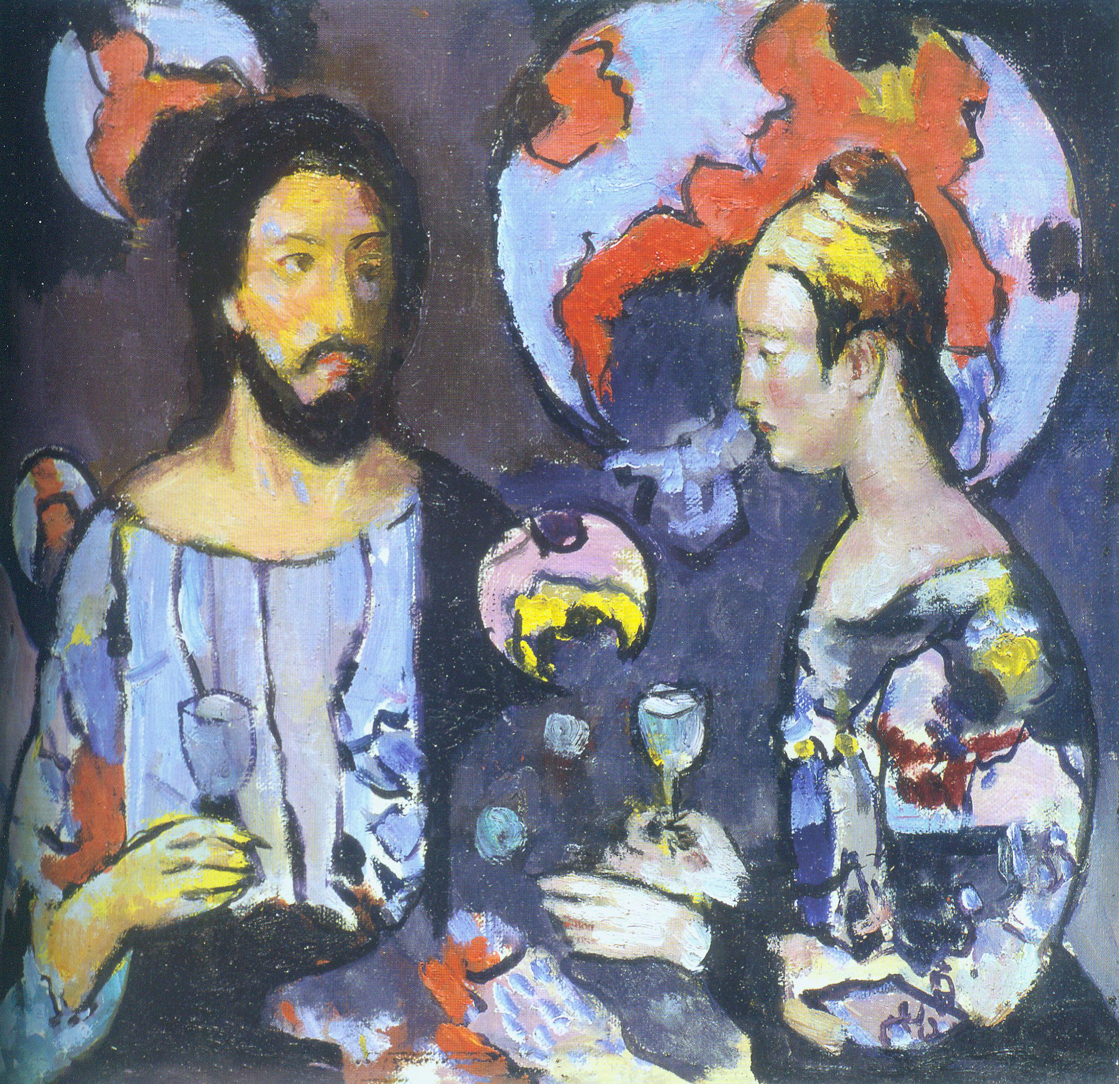 Исповедь (1980). Источник иллюстрации: Александр Кищенко = Аляксандр Кішчанка = Alexander Kischenko : летописец XX столетия / [составители: Л. Ф. Анцух, Н. В. Кухаренко-Кищенко ; авторы текстов: Л. Д. Наливайко, Е. Ф. Шунейко, Б. А. Крепак ; научный редактор Е. Ф. Шунейко ; переводы: В. В. Ржеуцкая, Л. Ф. Анцух, М. Кроули ; предисловие С. Н. Румаса]. – Минск, 2015. – С. 117.