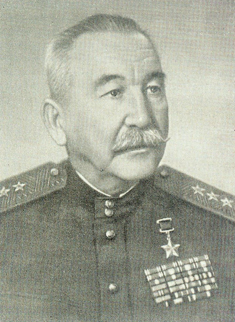 Павел Алексеевич Белов. Источник иллюстрации: За нами Москва : [о1-м гвардейском кавалерийском корпусе / Герой Советского Союза генерал-полковник П.А. Белов ; лит. запись и предисл. В. Д. Успенского. Послесл. полк. М. Малахова]. – Москва, 1963. – Фронтиспис. 