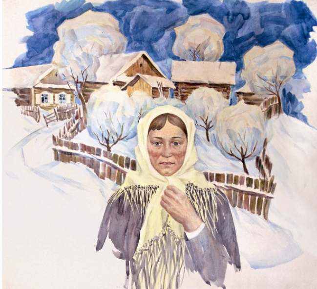 Зіма на Случчыне. Крыніца ілюстрацыі: Алеся. – 2012. – № 12. – С. 12–19.