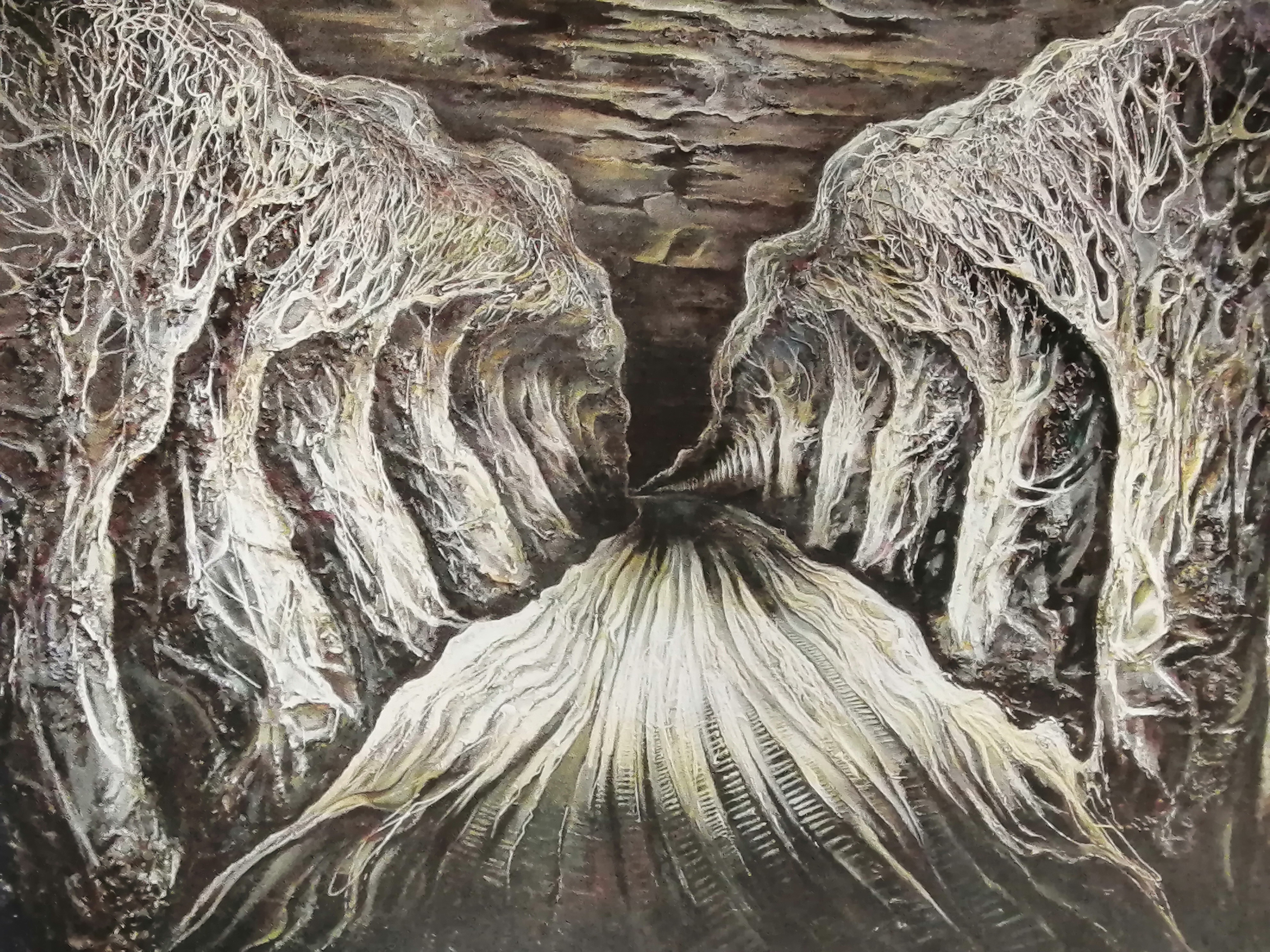 Дарога (1976). Крыніца ілюстрацыі: Аўтаманаграфія : альбом / Алесь Mara. – Мінск, 2002. – С. [35].