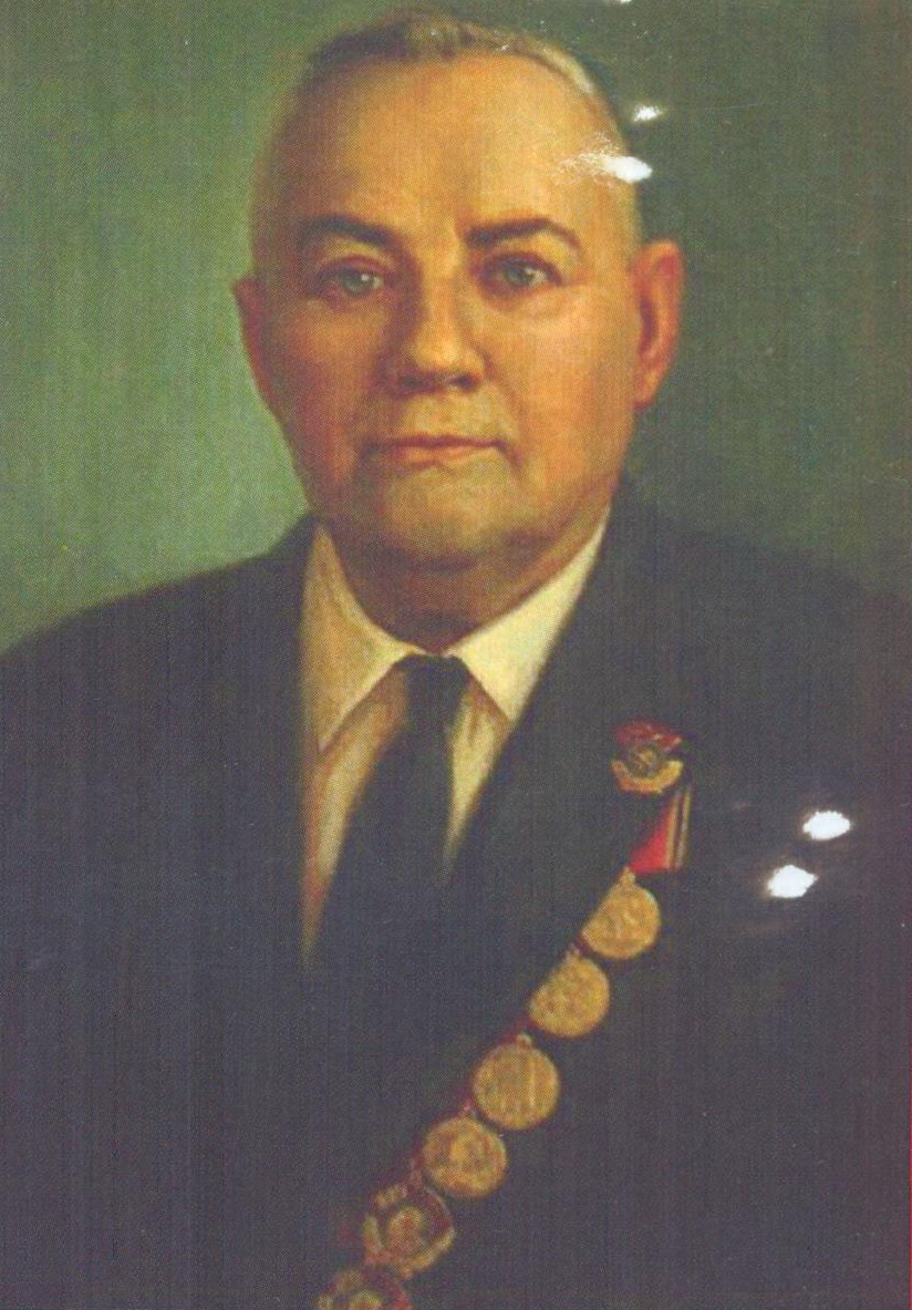 Андрей Яковлевич Прокопчук. Источник иллюстрации: Андрей Яковлевич Прокопчук : (дела и годы) / [В. Ф. Корсун, А. А. Прокопчук, Е. В. Корсун ; под редакцией В. Ф. Корсуна]. – Изд. 2-е. – Москва, 2013. – 1-я обложки. 