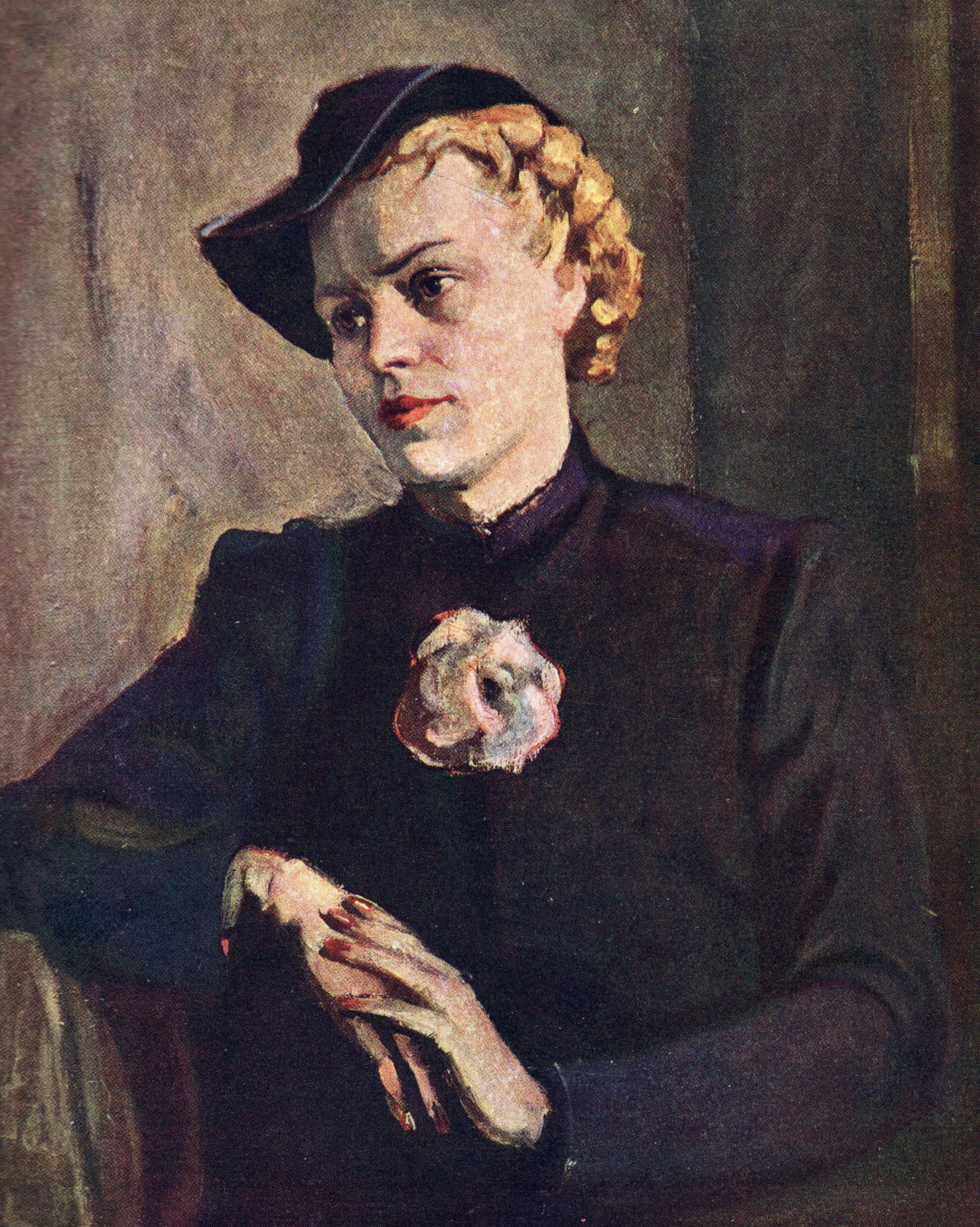 Партрэт народнай артысткі БССР З.А. Васільевай (1943). Крыніца ілюстрацыі: Іван Ахрэмчык = Иван Ахремчик = Ivan Akhremcheyk : [альбом / аўтар тэксту і складальнік: В. У. Вайцахоўская ; пераклад на англійскую мову: А. В. Валасач]. – Мінск, 2018. – С. 59.