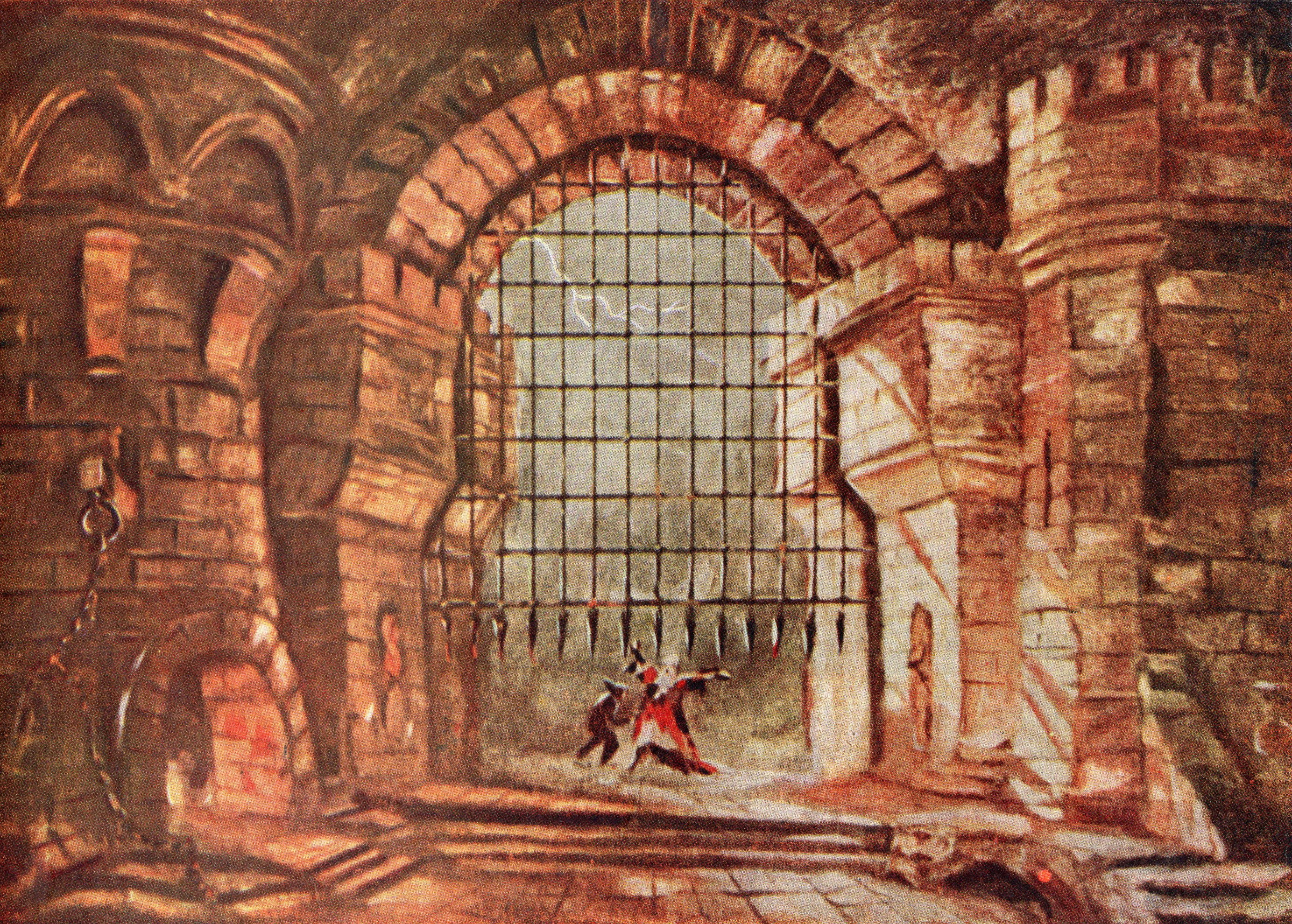 Эскіз дэкарацыі да трагедыі У.Шэкспіра "Кароль Лір" (1953). Крыніца ілюстрацыі: Тэатральна-дэкарацыйнае мастацтва Савецкай Беларусі : [альбом / Інстытут мастацтвазнаўства, этнаграфіі і фальклору Акадэміі навук БССР, Беларускае тэатральнае аб'яднанне ; складальнік і аўтар тэксту Г. І. Барышаў ; пад рэдакцыяй П. В. Масленікава]. – Мінск, 1958.