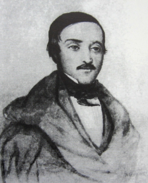 Ігнат Дамейка (малюнак сучасніка, Парыж, 1833–1834). Крыніца ілюстрацыі: Мае падарожжы / Ігнат Дамейка. – Мінск : Беларускі кнігазбор, 2002. – 496 с.