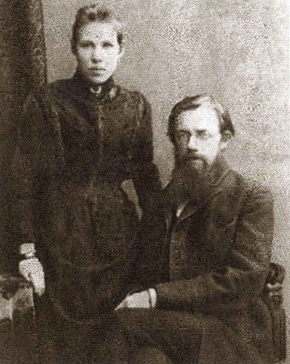 Иван Дементьевич Черский с женой Маврой Павловной. Источник иллюстрации: Тобольск и вся Сибирь : альманах / [редакционный совет: Ю. С. Осипов (председатель) и др.]. – Тобольск, 2019. – Кн. 30 : Белорусы в Сибири, т. 2 : памятное. Ученый совет. Письма. Дневники. Путевые заметки. Трибуна. Сибирский изборник. Малый эпос. Галерея / [составители: Ю. П. Перминов, Р. Ю. Федоров ; главный редактор Ю. П. Перминов]. – С. 518.