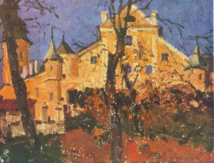 "Нясвіж. Замак" (1967). Крыніца ілюстрацыі: Беларусь. – 1981. – № 5. – С. 19.