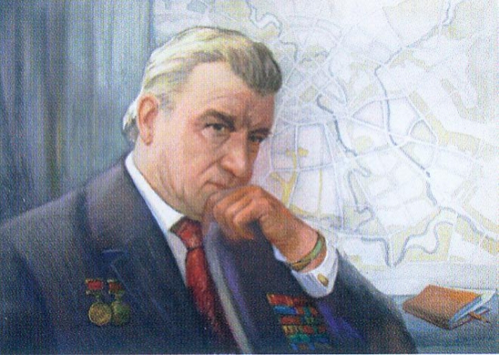 Портрет В.А. Короля. Источник иллюстрации: Архитектура и строительство. – 2013. – № 3. – С. 85.