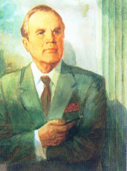 Портрет В.И. Аникина. Источник иллюстрации: Архитектура и строительство. – 2013. – № 3. – С. 85.