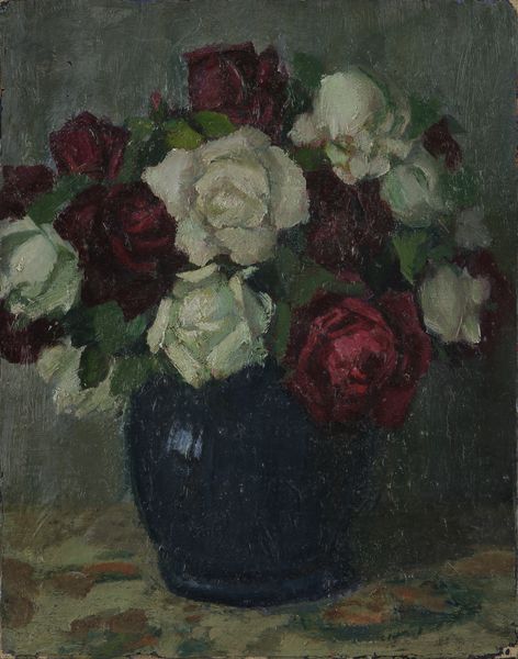 Р. Баброўскі Букет роз. 1908. Крыніца ілюстрацыі: https://artbelarus.by/ru/artists/1706.html