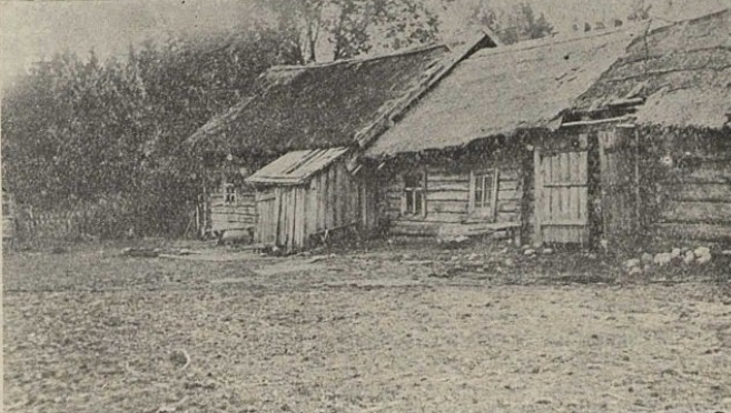 Хата К. Каганца (1928). – Крыніца ілюстрацыі: Наш край. – 1928. – № 10. – С. 24.