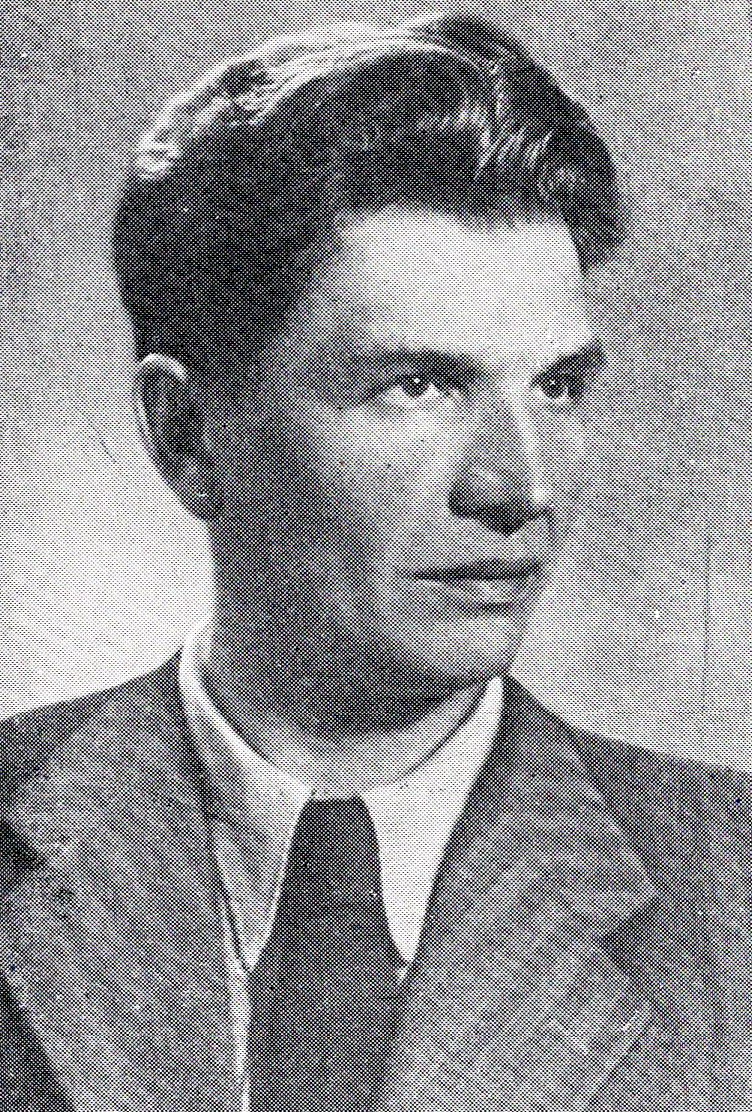 Дмитрий Михайлович Ковалёв (1950-е гг.). Источник иллюстрации: Мы не расстаемся : стихи / Дмитрий Ковалев. – Минск, 1953. – Фронтиспис.