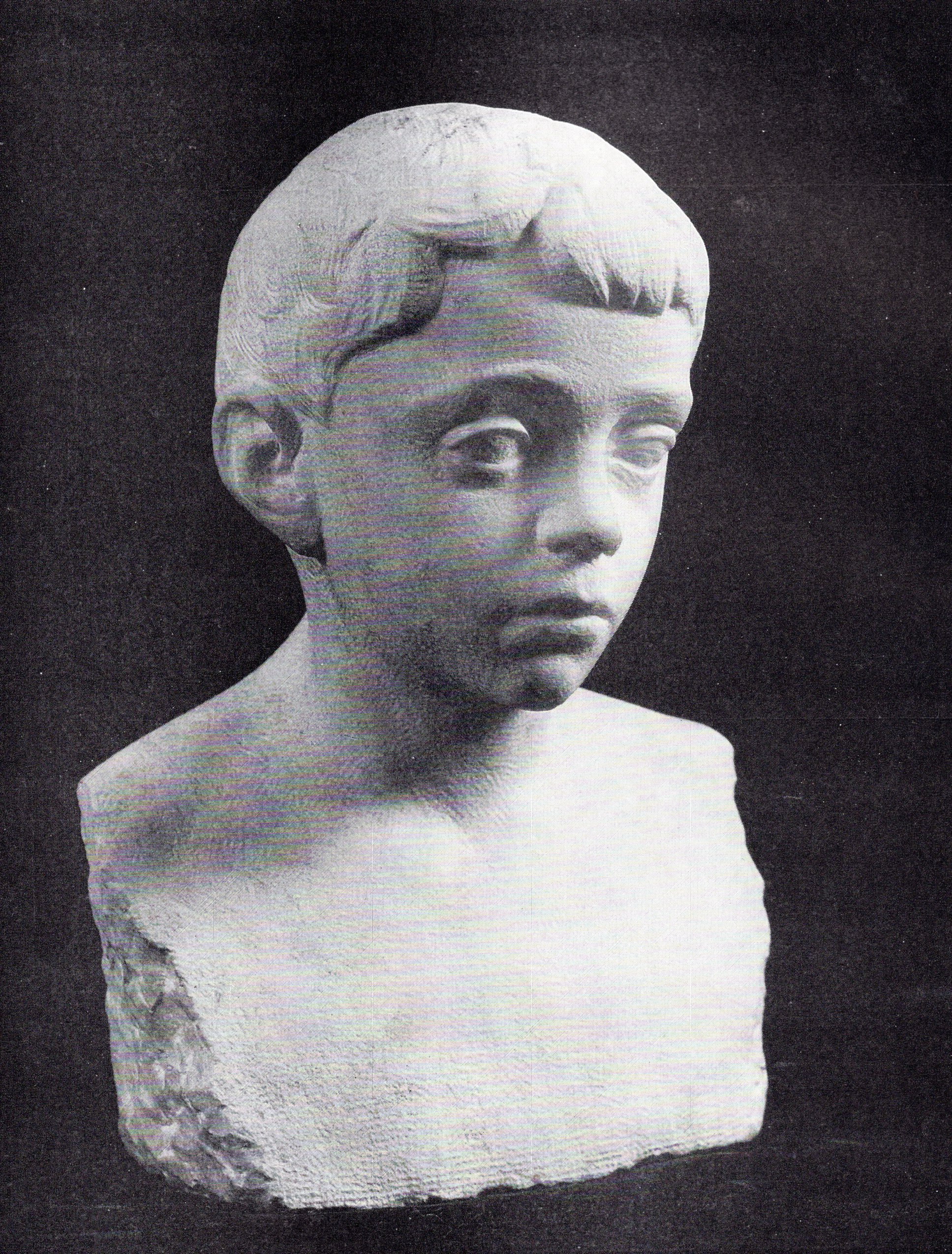 Партрэт сына (1945). Крыніца ілюстрацыі: Андрэй Бембель = Андрей Бембель : [альбом / фота: В. А. Бараноўскі і інш.]. – Мінск, 1988. – С. [59].