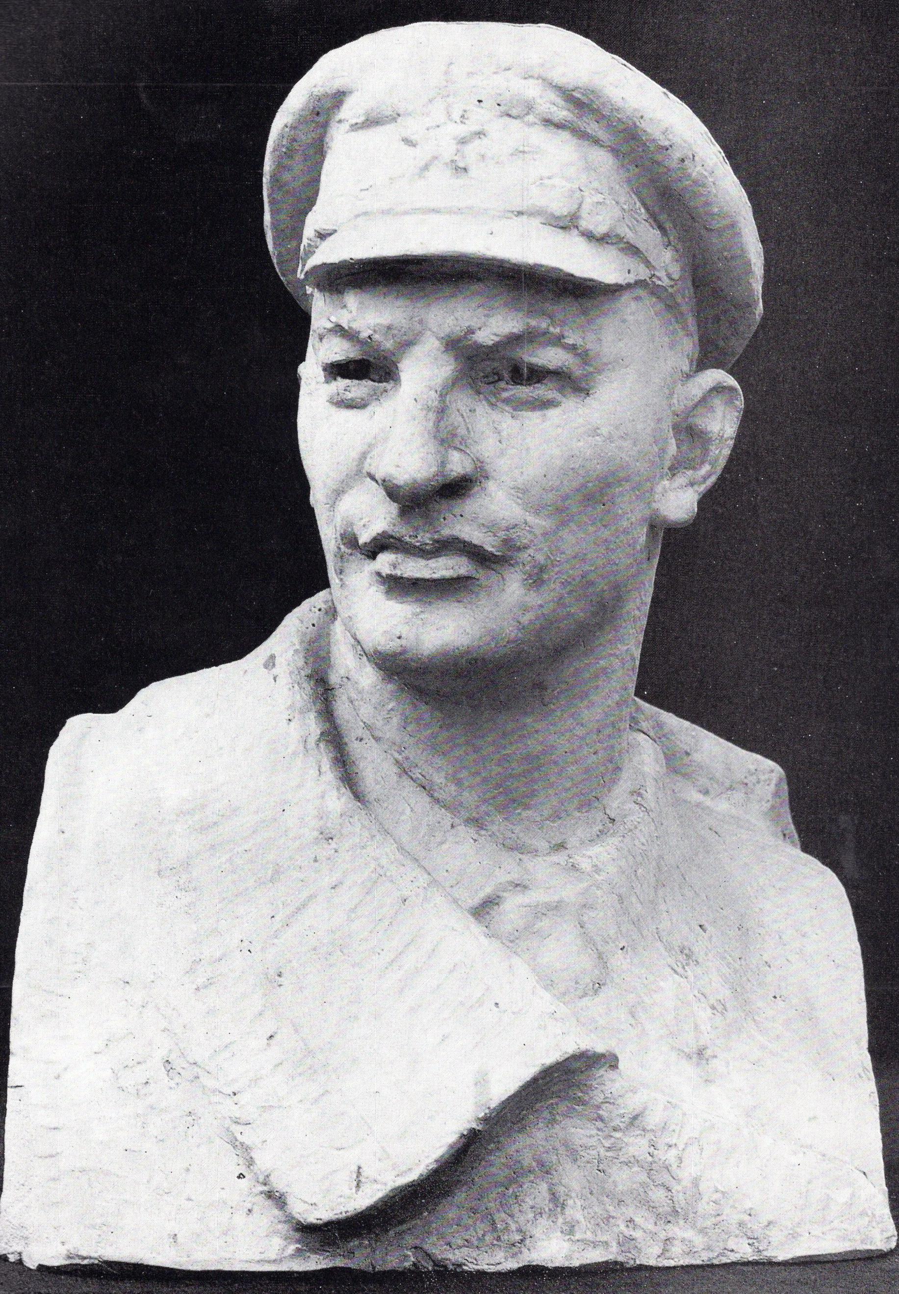 Партрэт партыйнага і дзяржаўнага дзяча Беларусі А.Ф. Мяснікова (1951). Крыніца ілюстрацыі: Андрэй Бембель = Андрей Бембель : [альбом / фота: В. А. Бараноўскі і інш.]. – Мінск, 1988. – С. [82].