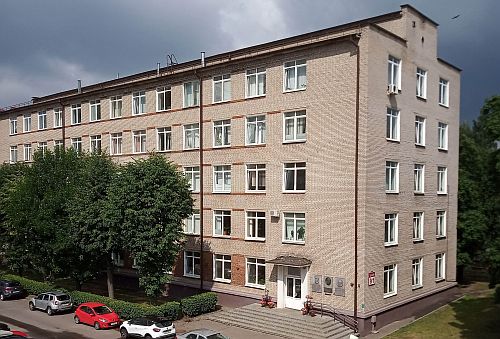 Будынак Інстытута агульнай і неарганічнай хіміі НАН Беларусі. Крыніца ілюстрацыі: https://www.igic.bas-net.by/