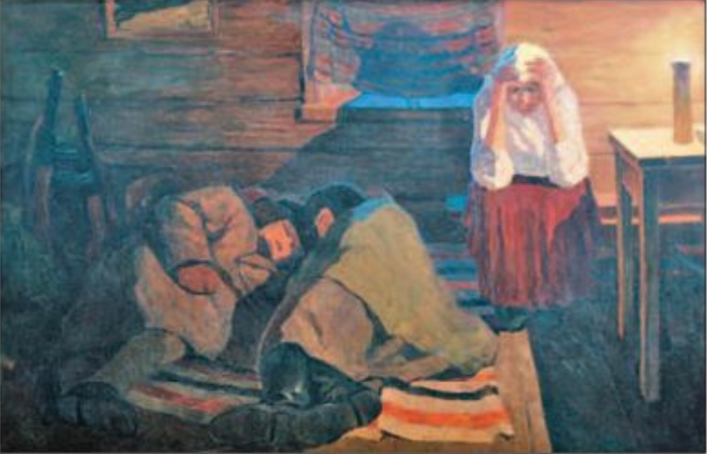 Тревожная ночь (1984). Источник иллюстрации: СБ: Беларусь сегодня. – 2017. – 17 июня (№ 114). – С. 16.