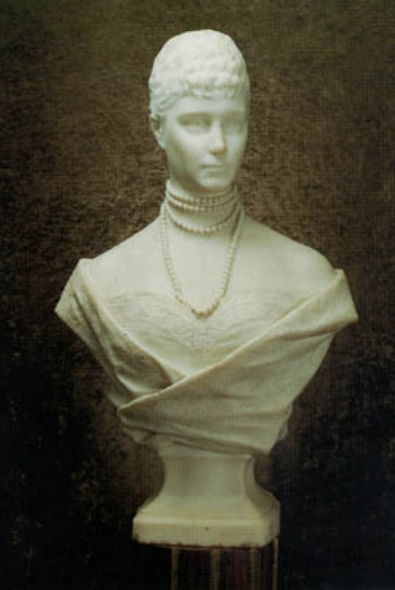 М. М. Антокольский. Портрет императрицы Марии Фёдоровны. Около 1887. Источник иллюстрации: http://hermitagemuseum.org/html_Ru/03/hm3_6_6e.html