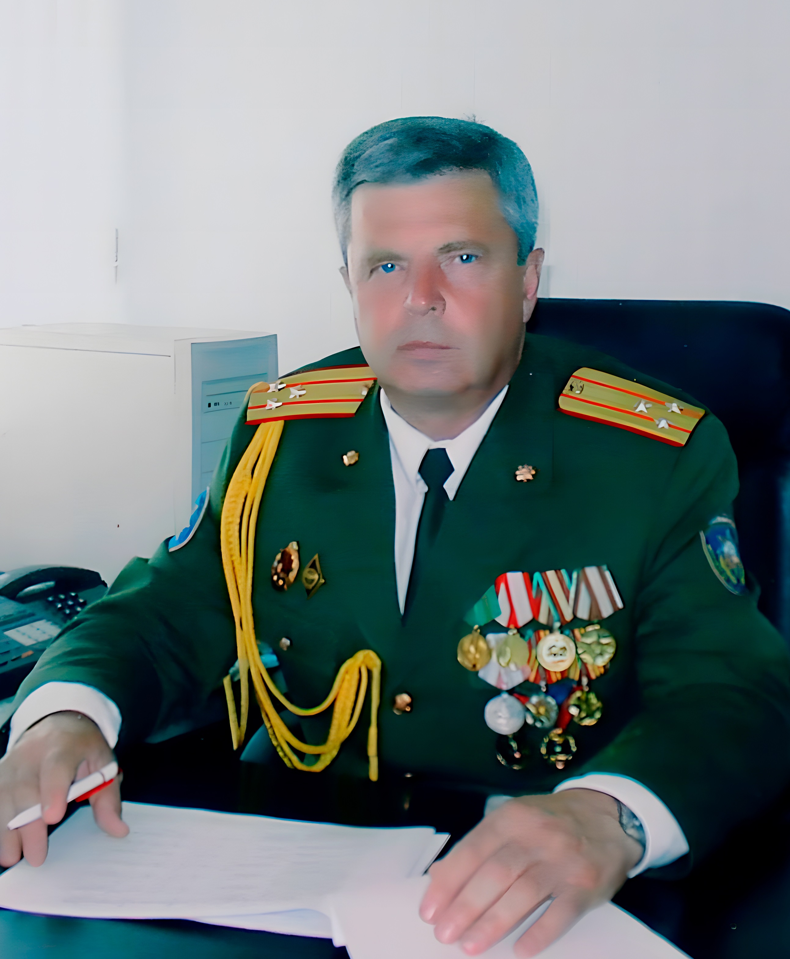 Уладзімір Клаўдзіевіч Вараб'ёў. Крыніца ілюстрацыі: https://mchs.gov.by/glavnoe/490563/