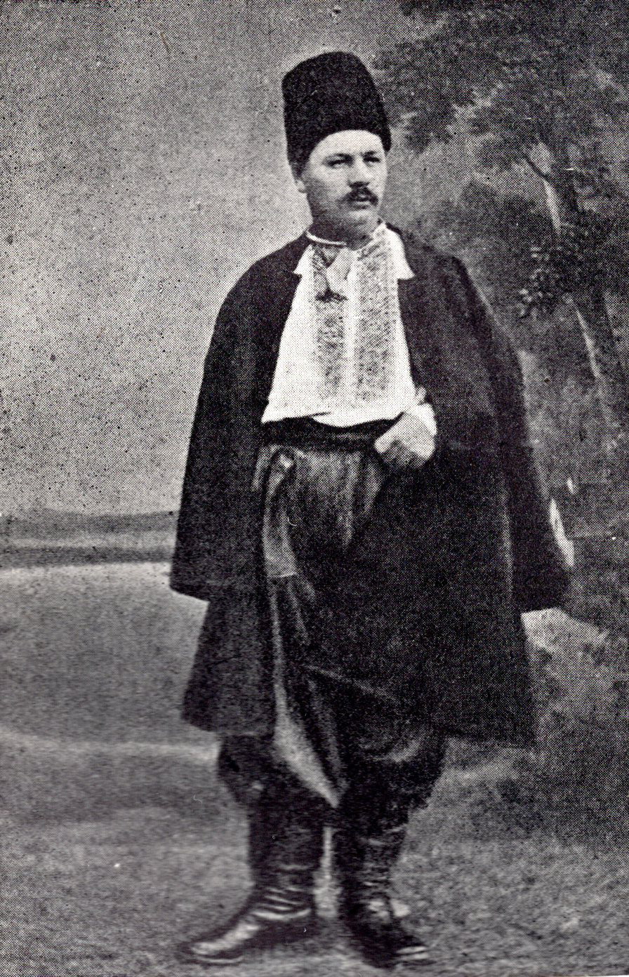 Марка Лукіч К;рапіўніцкі (1880). Крыніца ілюстрацыі: Твори / М. Кропивницький; ред., вступ. стаття та примітки П. Руліна. – [Харків], 1929. – Т. 2-й. – Уклейка.