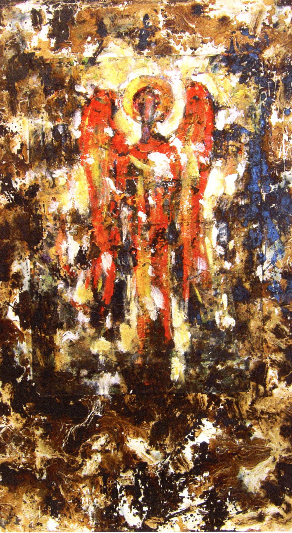 Старая фрэска (2005). Крыніца ілюстрацыі: Аляксандр Салаўёў. Інтуіцыя творчасці [Выяўленчы матэрыял] : каталог / Віцебская абласная бібліятэка ім. У. І. Леніна, Аддзел краязнаўчай літаратуры і бібліяграфіі ; [складальнікі: В. А. Дарафеева, М. Л. Цыбульскі ; рэдкалегія: В. М. Камендантава (адказны рэдактар) і інш. ; аўтар уступнага артыкула М. Л. Цыбульскі]. – Мінск, 2020. – С. 35.